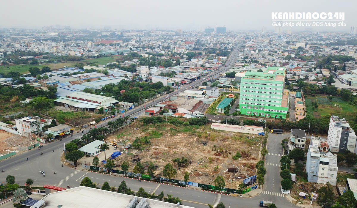 tiến độ dự án căn hộ green square dĩ an city bình dương